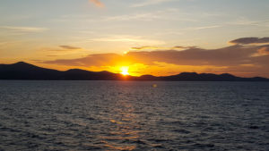 Dugi-Otok-zonsondergang